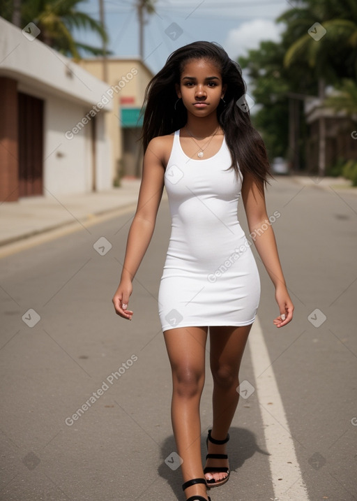 Dominican teenager girl 