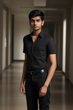 Bangladeshi young adult male with  black hair