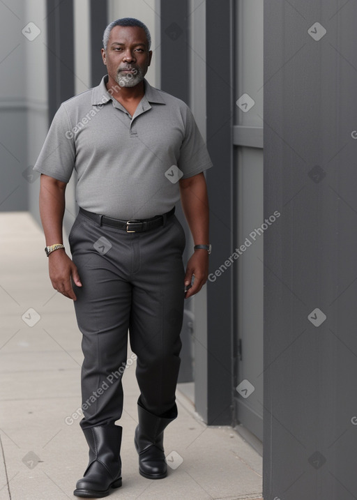 African american middle-aged male 