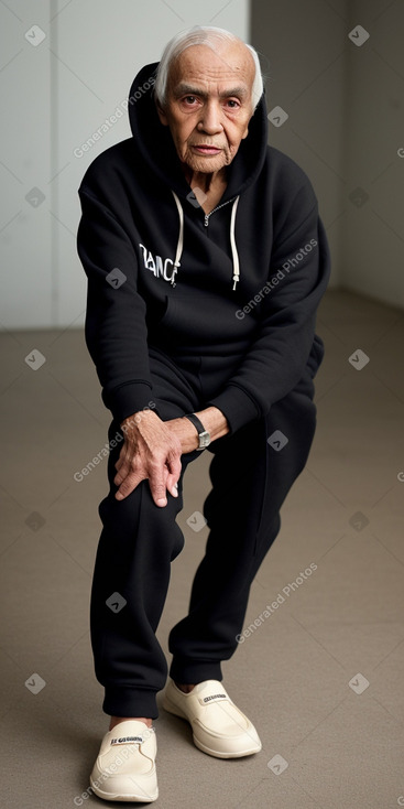 Panamanian elderly male with  black hair