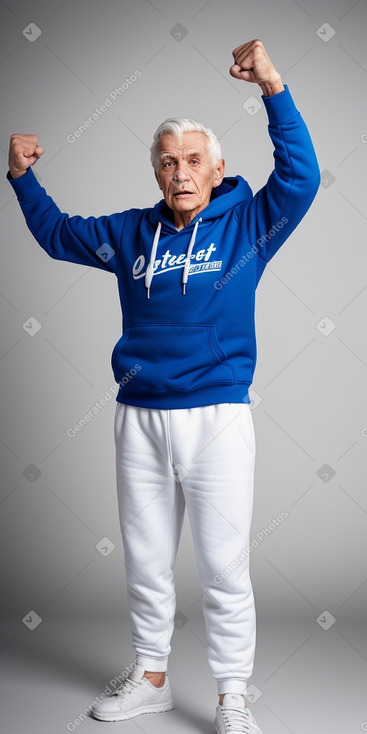 Dutch elderly male with  white hair