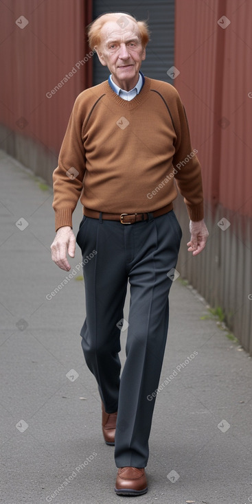 Argentine elderly male with  ginger hair