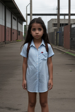 Costa rican child girl 