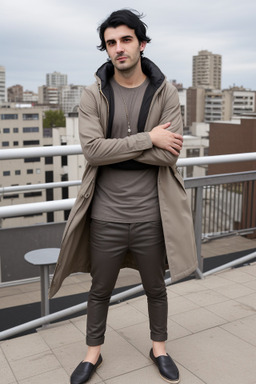 Albanian adult male with  black hair