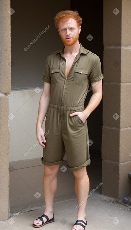 Yemeni adult male with  ginger hair