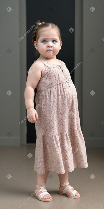 Caucasian infant girl 