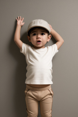 Peruvian infant boy with  brown hair