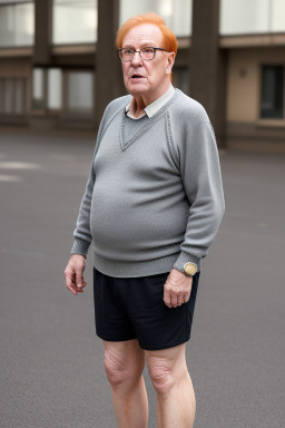 German elderly male with  ginger hair