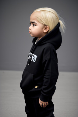 Emirati infant girl with  blonde hair