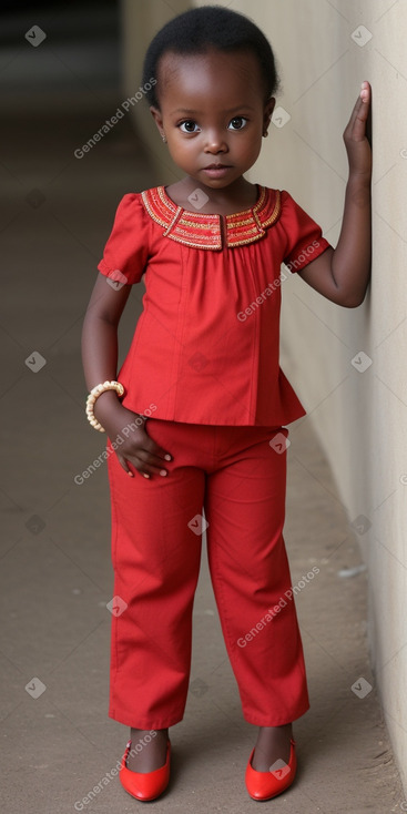 African infant girl 