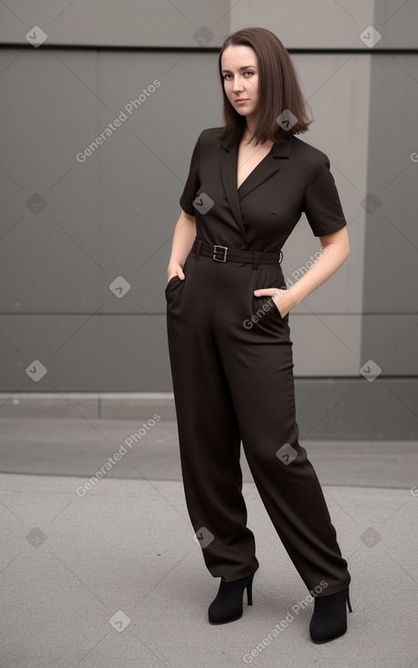 Croatian adult non-binary with  brown hair