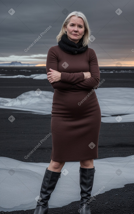 Icelandic middle-aged female 