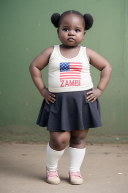 Zambian infant girl 