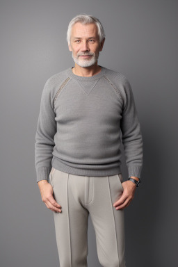 Norwegian 45 years male with  gray hair