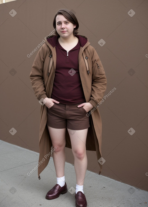 Argentine adult non-binary with  brown hair