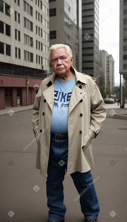 Panamanian elderly male with  blonde hair