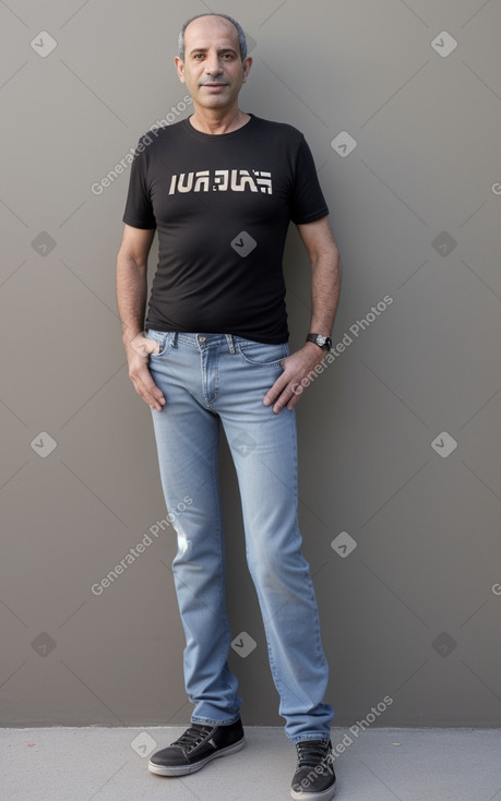 Israeli middle-aged male 