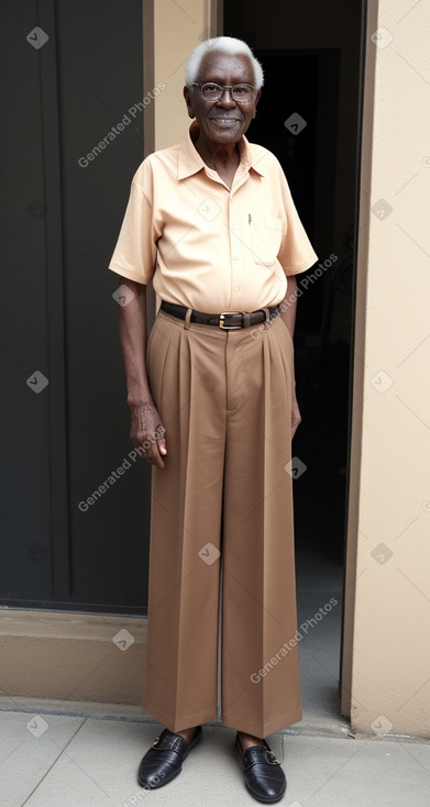 Elderly male with  ginger hair