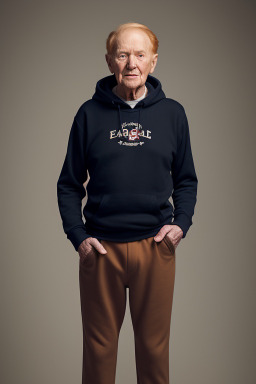 American elderly male with  ginger hair