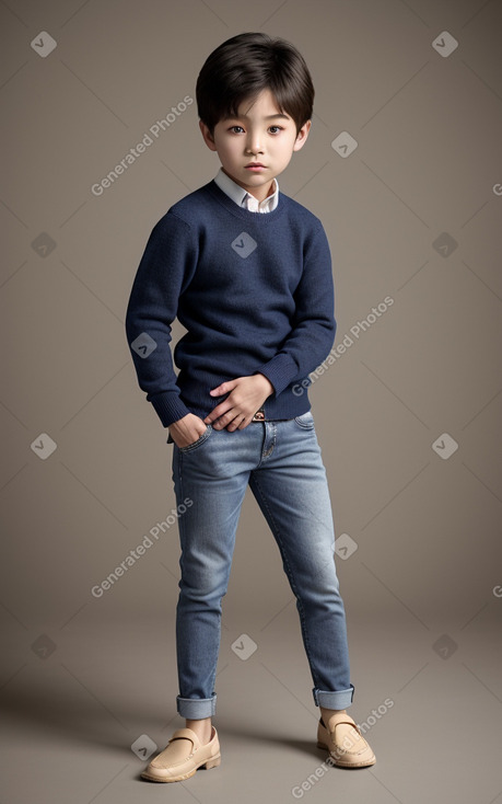 South korean child boy 