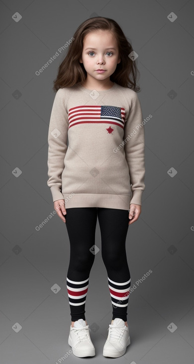 American child female 