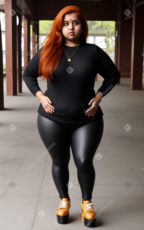 Sri lankan adult female with  ginger hair