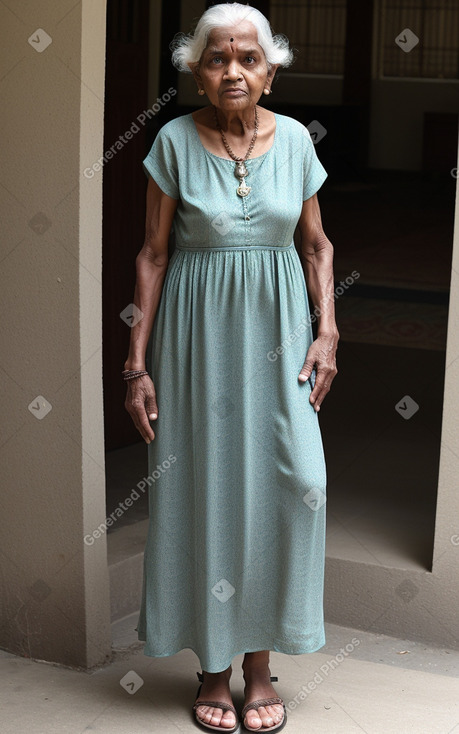 Sri lankan elderly female 