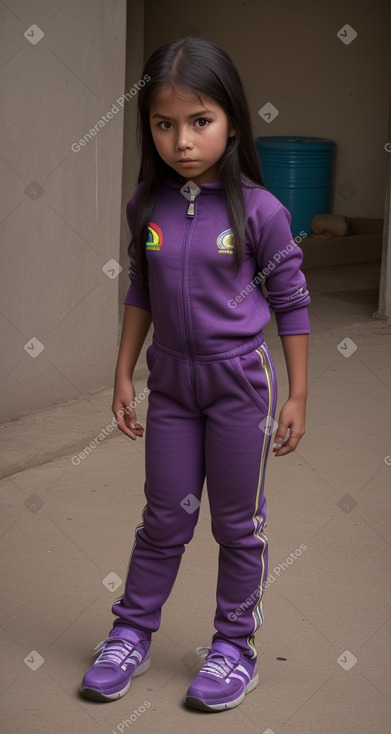 Bolivian child girl 