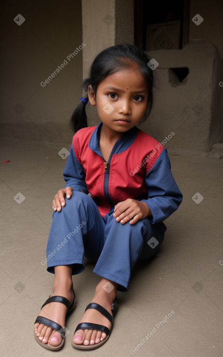 Nepalese child female 