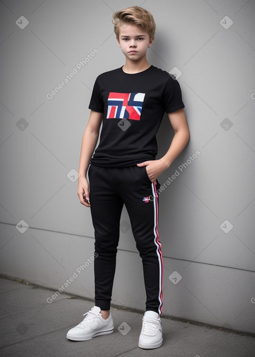 Norwegian teenager boy 