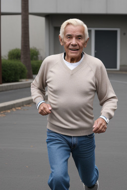 Ecuadorian elderly male with  blonde hair