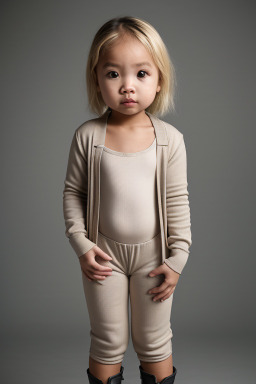 Filipino infant girl with  blonde hair