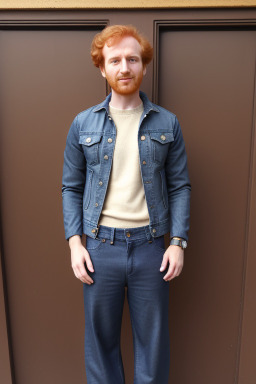 Lebanese adult male with  ginger hair