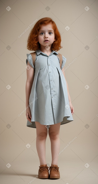 Indian infant girl with  ginger hair