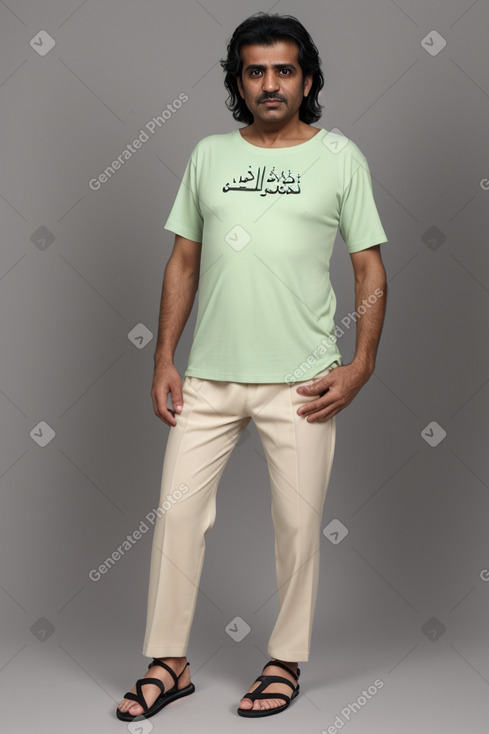 Saudi arabian middle-aged male 