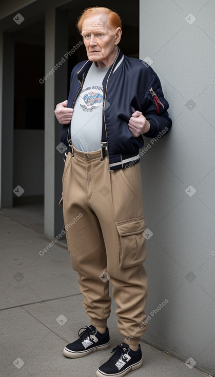 Panamanian elderly male with  ginger hair