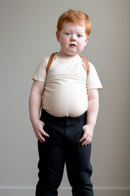 Dutch infant boy with  ginger hair