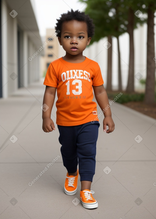 African american infant boy 