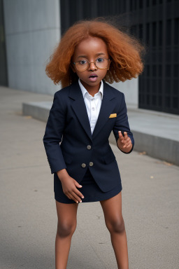 Ethiopian infant girl with  ginger hair