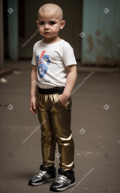 Costa rican infant boy 