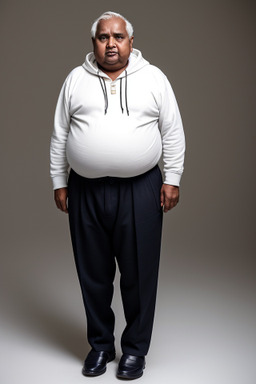 Sri lankan elderly male with  white hair