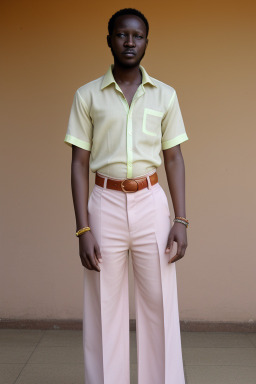 Ugandan adult male with  ginger hair