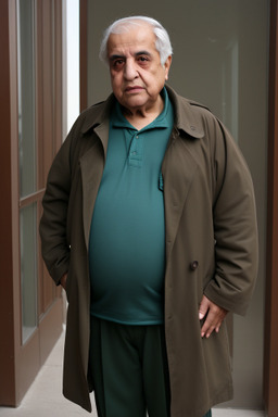 Iranian elderly male with  brown hair