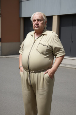 Hungarian elderly male with  blonde hair