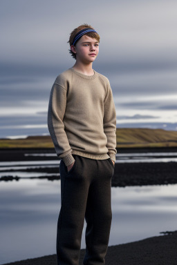 Icelandic teenager boy 