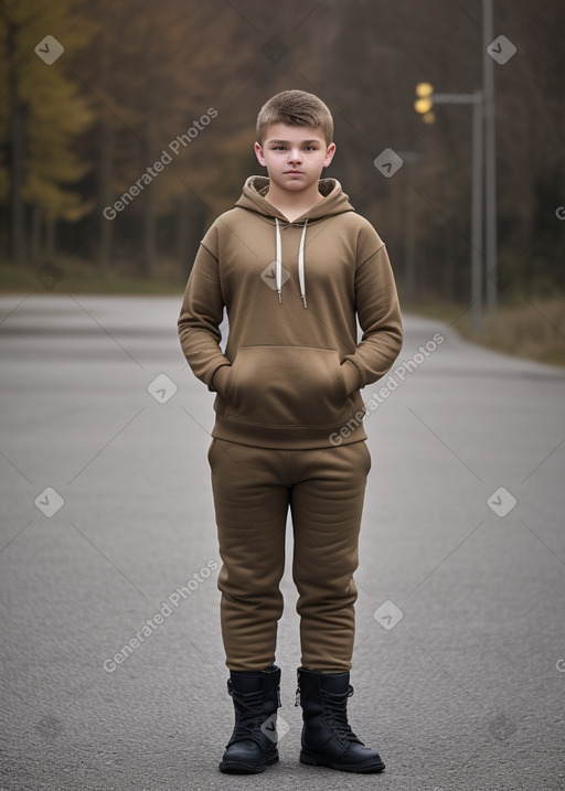 Slovenian teenager boy 