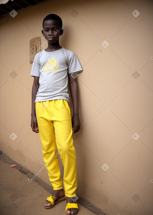 Senegalese teenager boy 