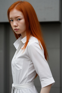 Thai adult female with  ginger hair