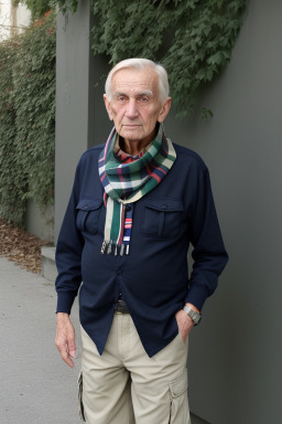 Bulgarian elderly male with  blonde hair