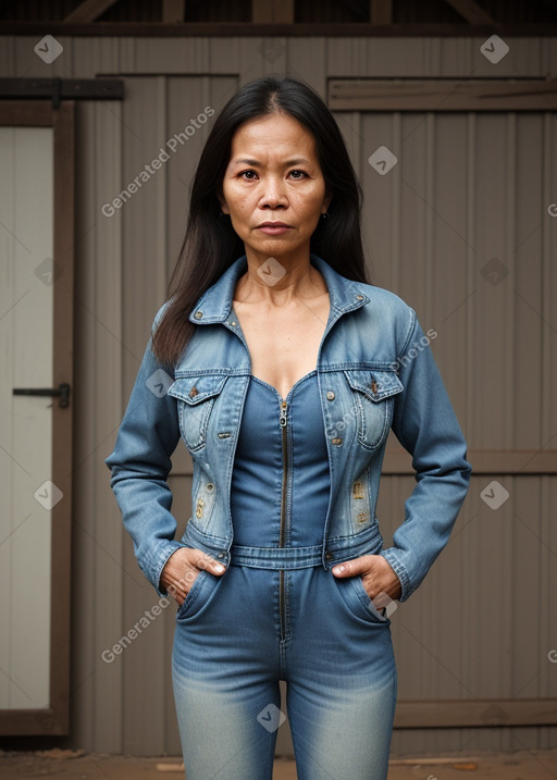 Indonesian 45 years female 